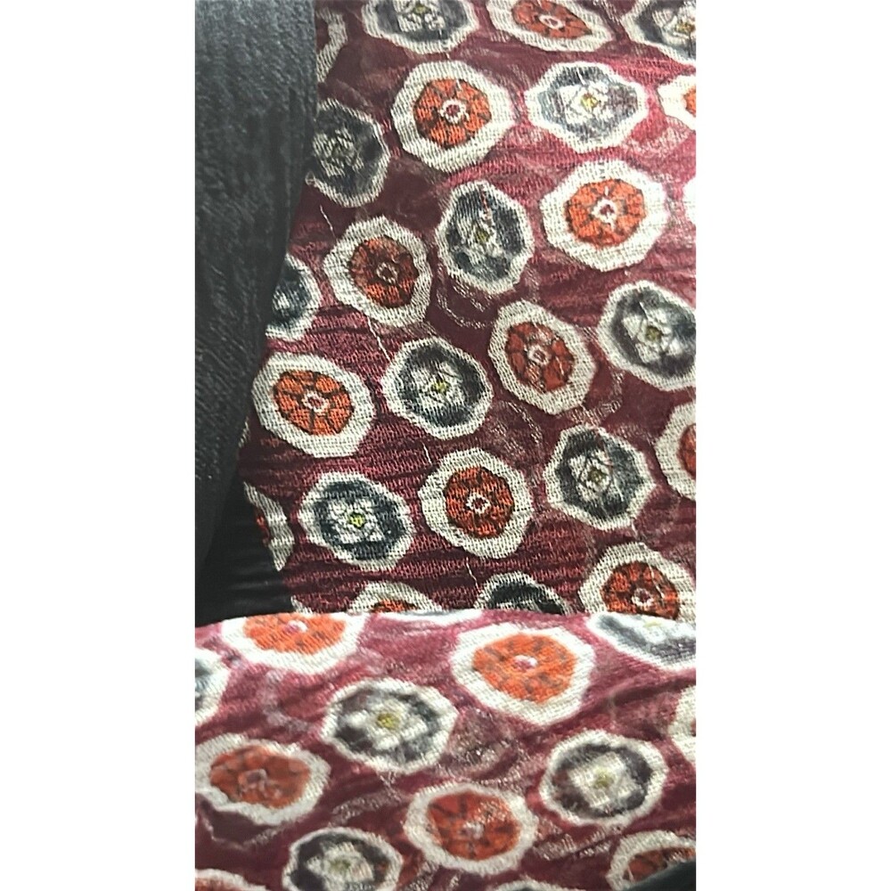 Luxurious J.Jill Wearever Collection Mixed print 100% Silk Scarf